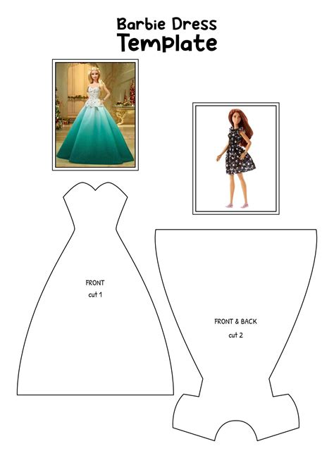 Barbie Doll Template