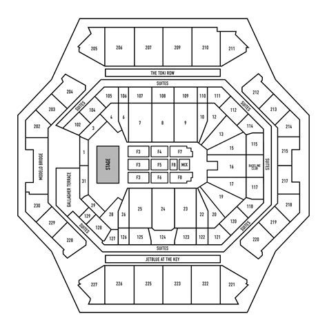 Barclays Center Seating Chart Section 225 Row 17