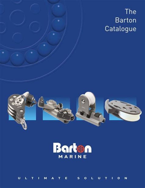 Barton Blocks Catalogue