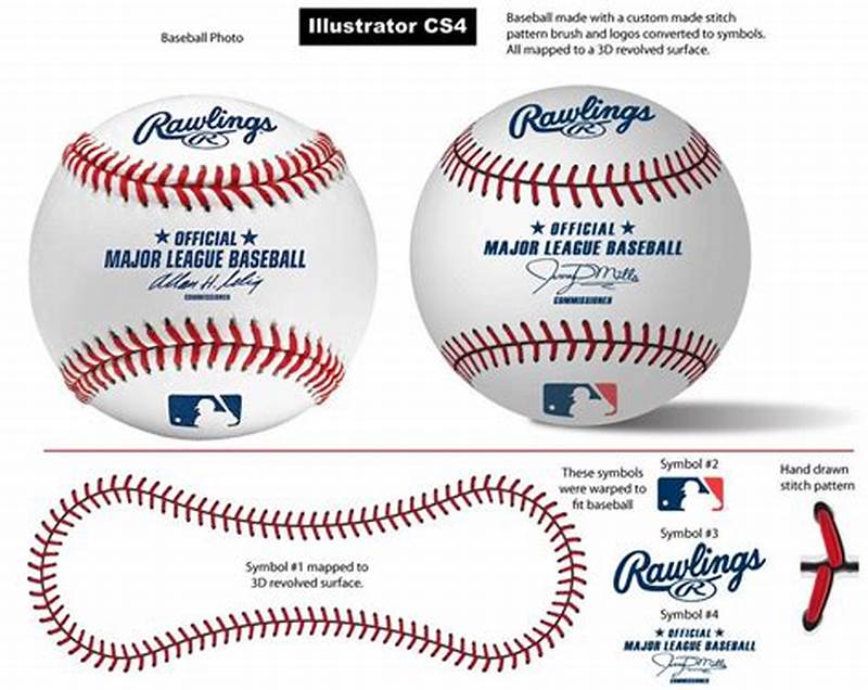 Baseball Skin Pattern