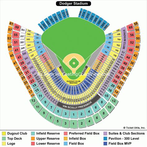 Baseball Stadium Seating Chart
