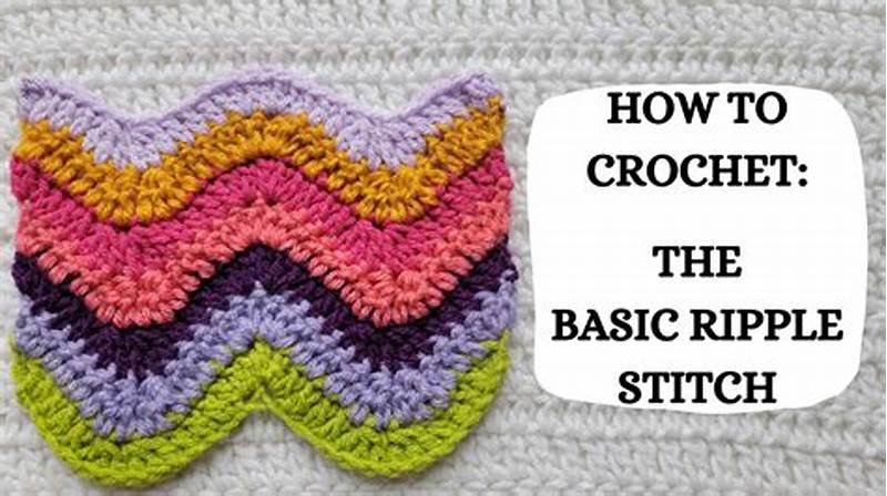 Basic Ripple Crochet Pattern