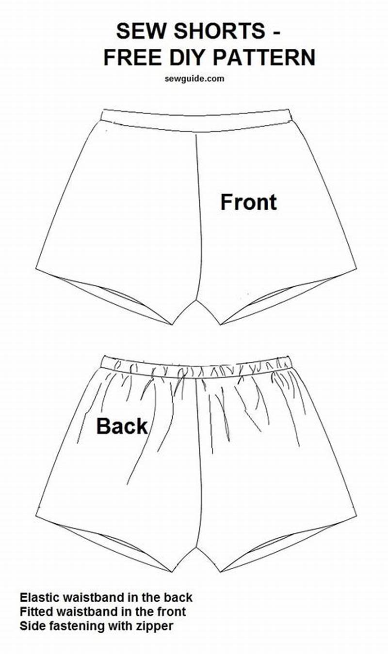 Basic Shorts Sewing Pattern