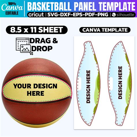 Basketball Panel Template Free