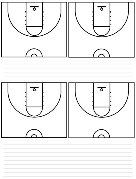 Basketball Play Template