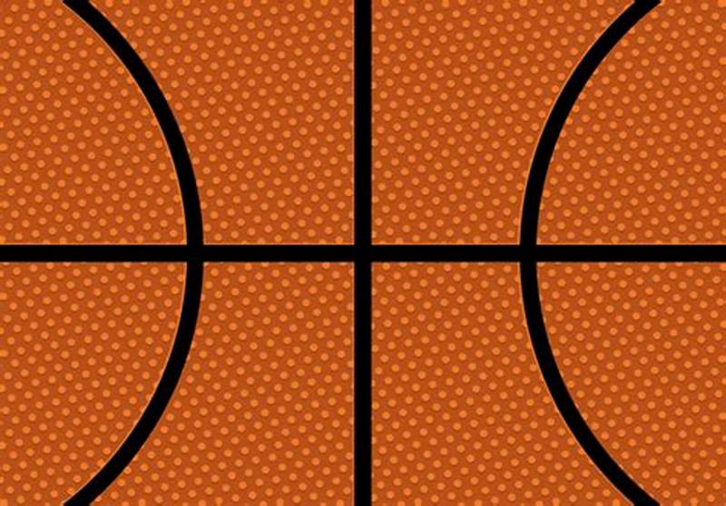Basketball Texture Pattern