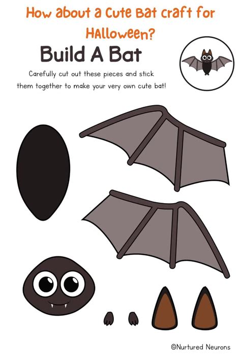Bat Craft Template
