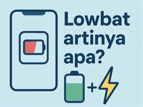 Baterai Lowbat