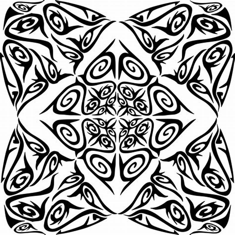 Batik Pattern Drawing