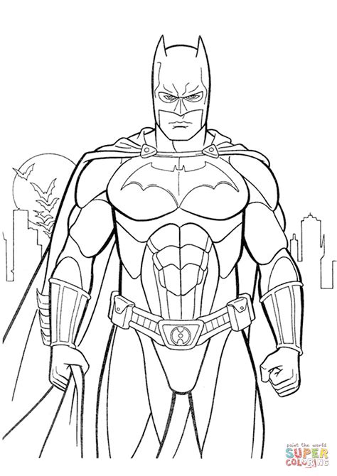 Batman Coloring Pages Printable