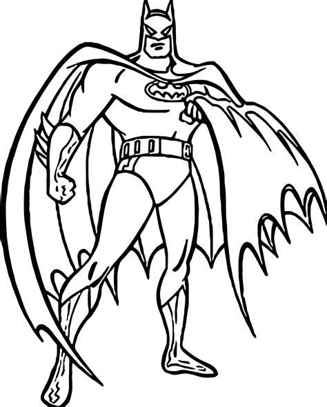 Batman Colouring Pages Printable