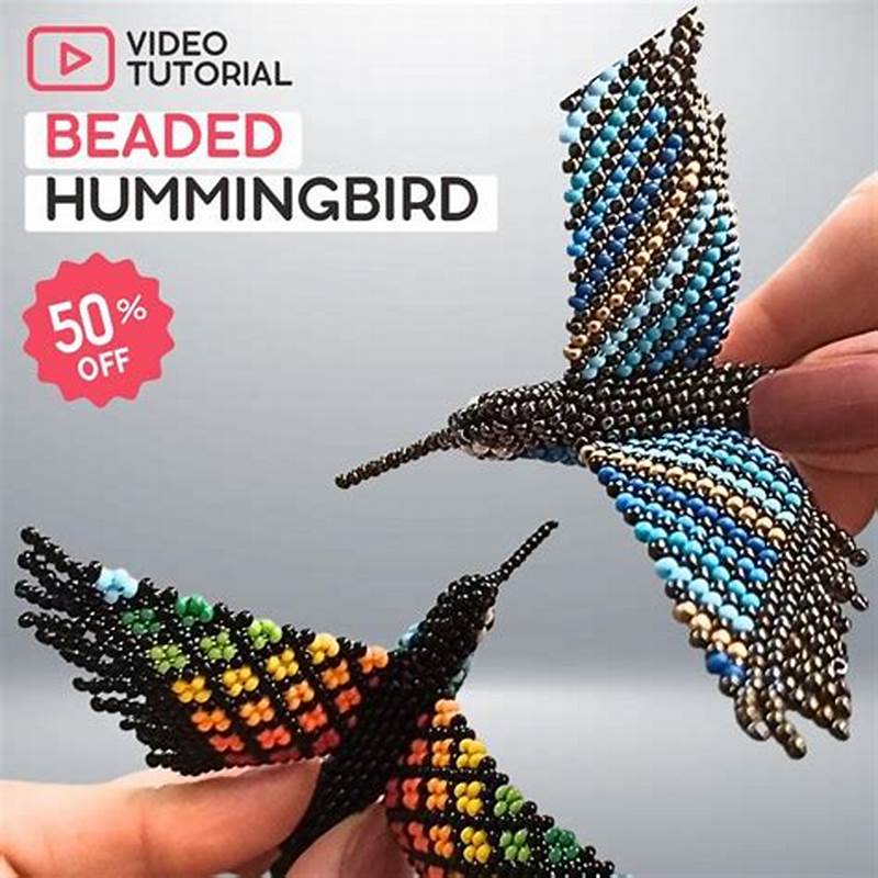 Beaded Hummingbird Pattern