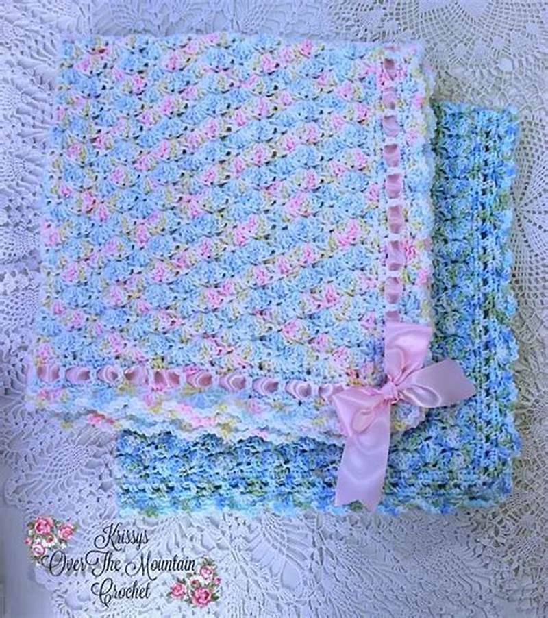 Beautiful Shells Blanket Written Pattern