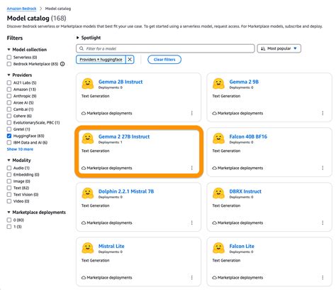 Bedrock Model Catalog