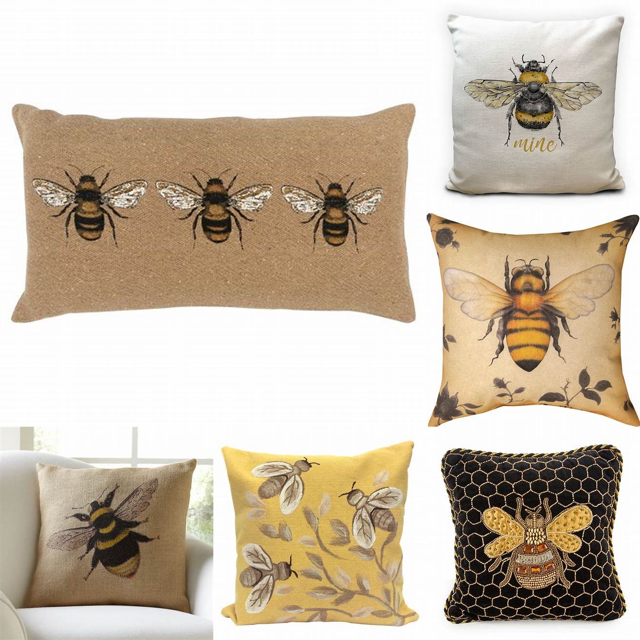 Bee Pillows