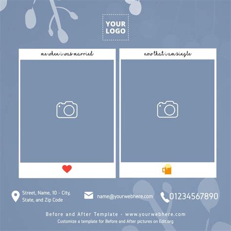 Before And After Photo Template
