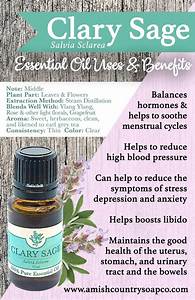 Relaxation and stress relief with clary sage