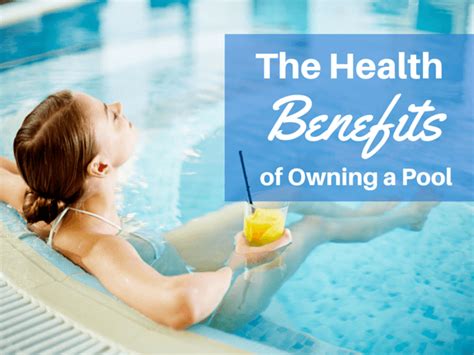 Benefits of Pools
