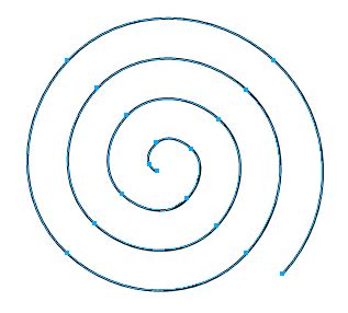 Bentuk Garis Spiral dalam Antena Parabola