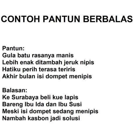 Berbalas Pantun