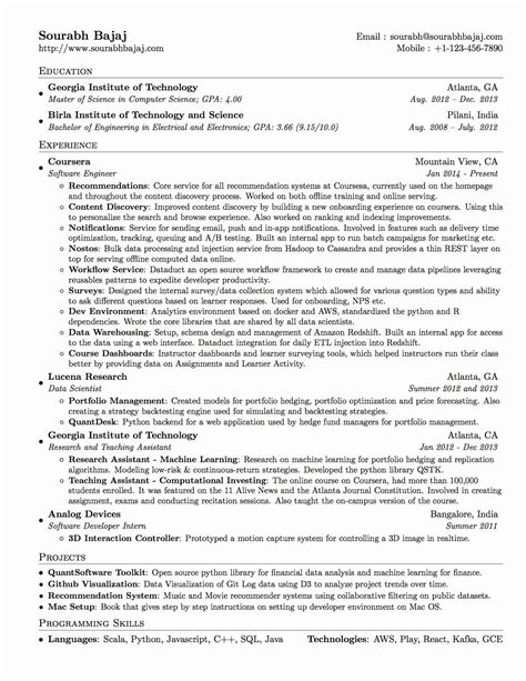 Best Overleaf Resume Templates