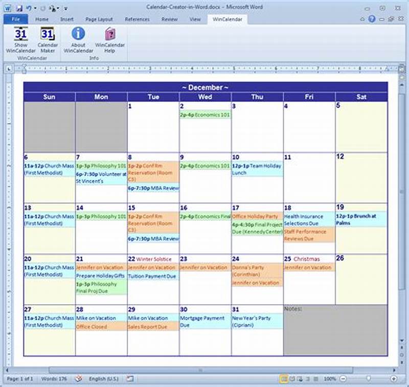 Best Program To Create A Calendar