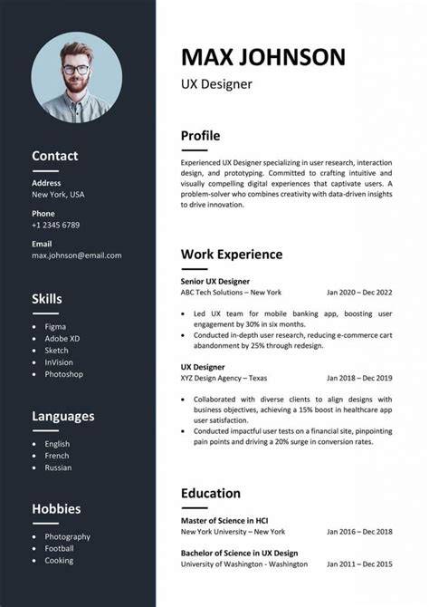 Best Resume Templates For Microsoft Word