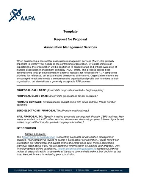 Best Rfp Templates For It Services