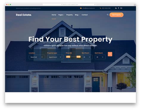 Best Website Templates For Real Estate