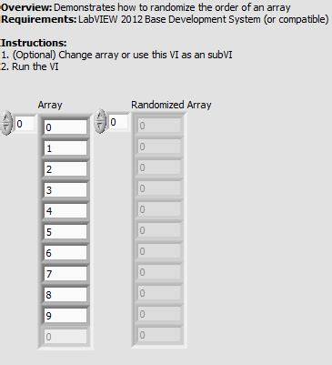 Best way to randomize an array with NET