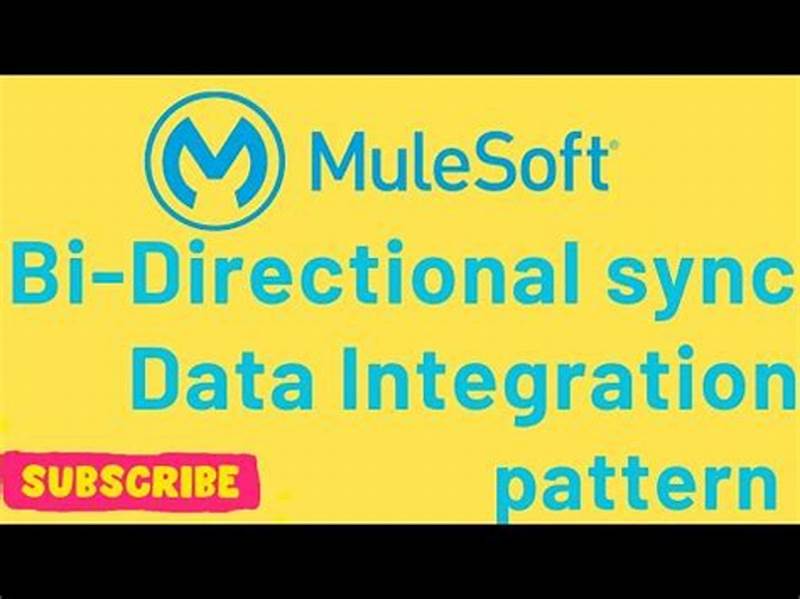 Bi-directional Sync Data Integration Pattern