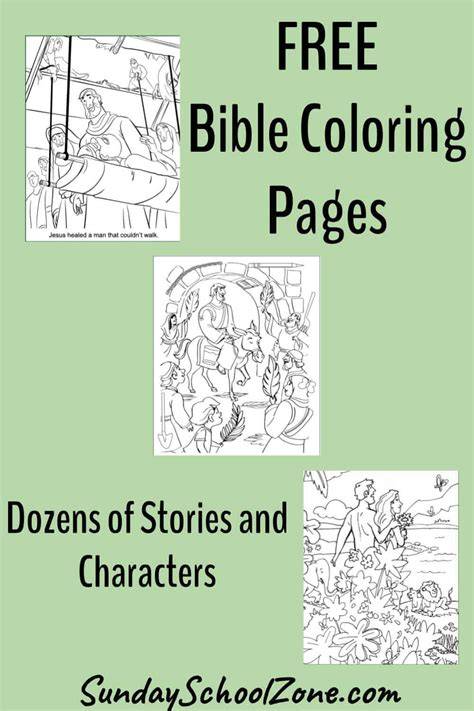Bible Story Coloring Pages Printable