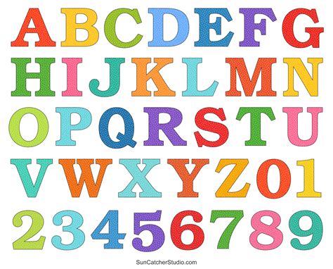 Big Printable Letters Free