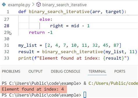 Binary search bisection in Python
