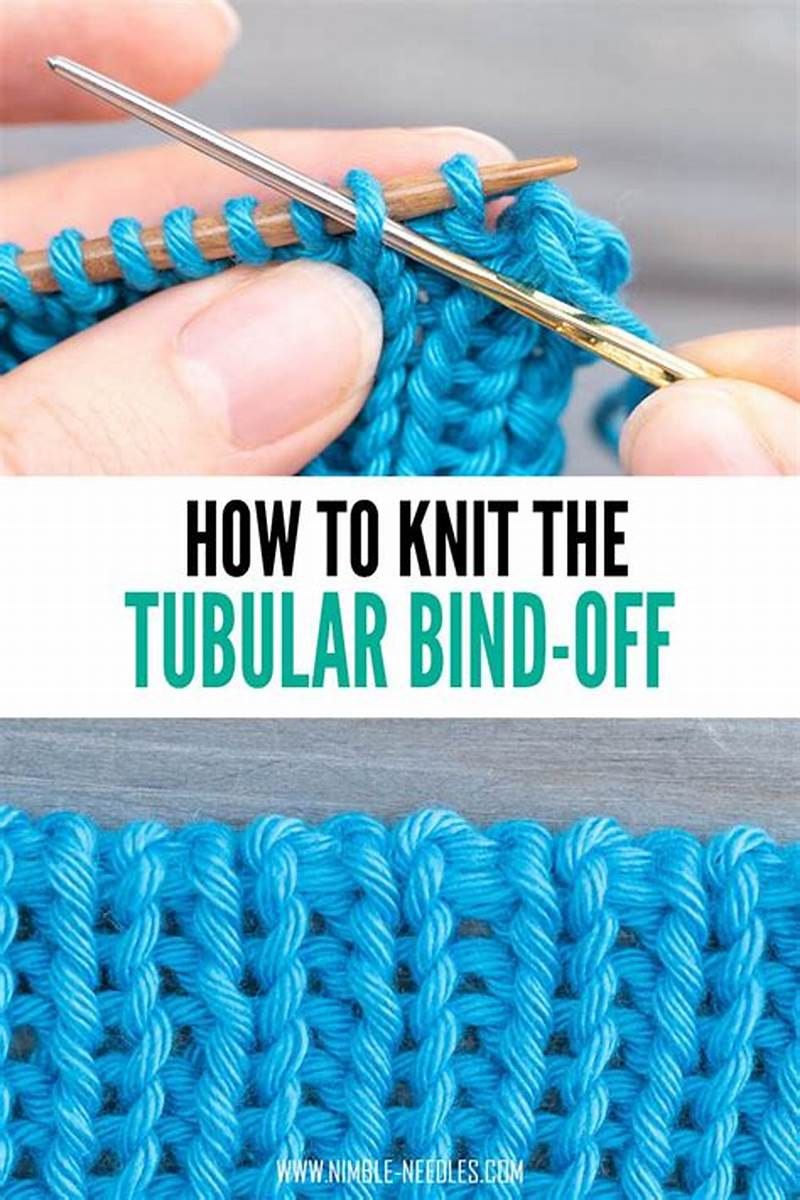 Bind Off In Pattern In The Round