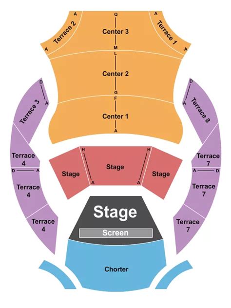 Bing Concert Hall Seating Chart