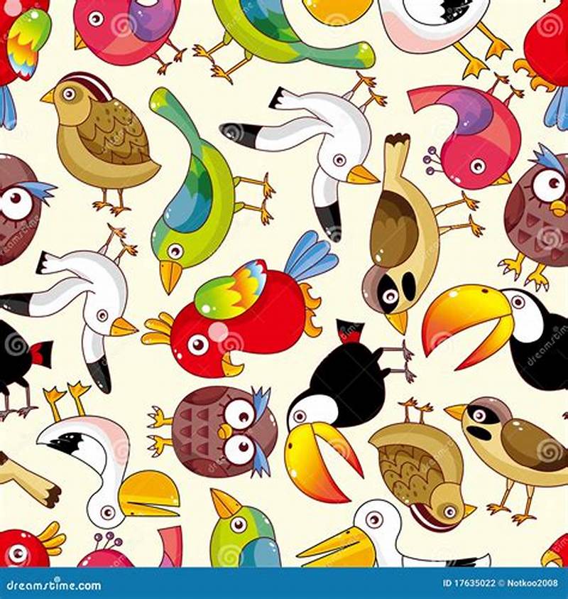 Bird Pattern Drawing