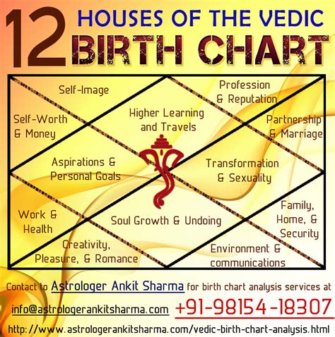 Birth Chart Vedic Astrology Analysis