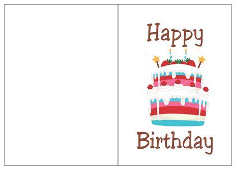 Birthday Cards Template Free