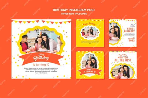 Birthday Instagram Templates