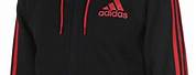 Black and Red Adidas Sweater