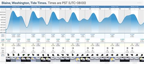 Blaine Wa Tide Chart