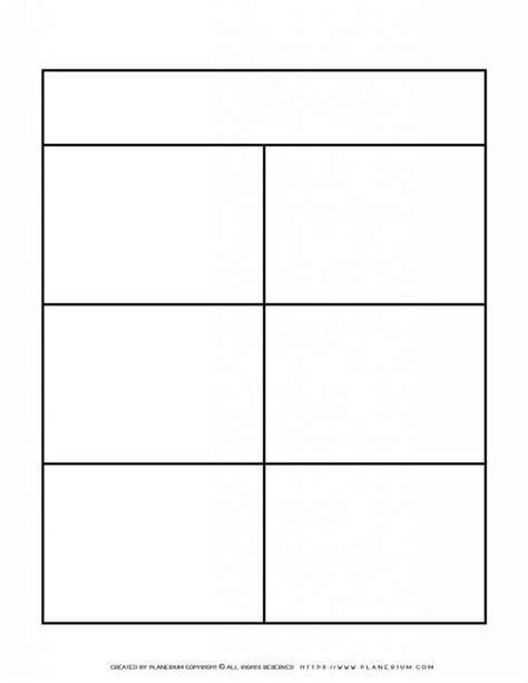 Blank Boxes Template