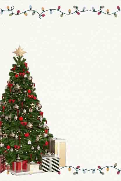 Blank Christmas Invitation Template