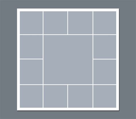 Blank Collage Design Templates