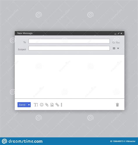 Blank Email Template For Students