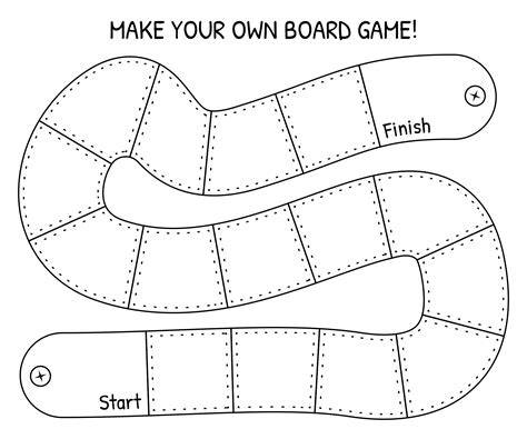Blank Game Board Template
