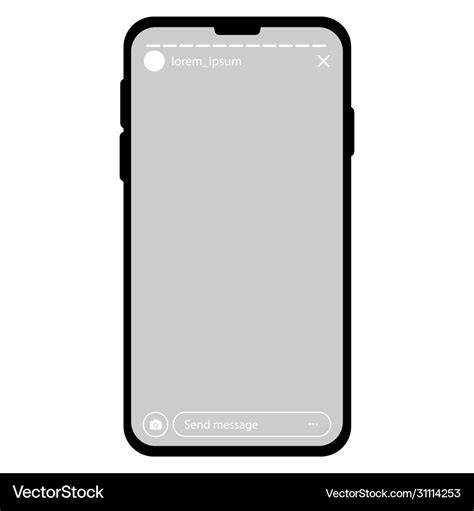 Blank Instagram Story Template