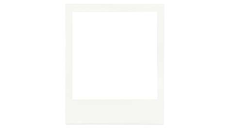 Blank Polaroid Template