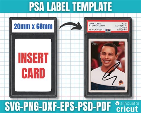 Blank Psa Label Template